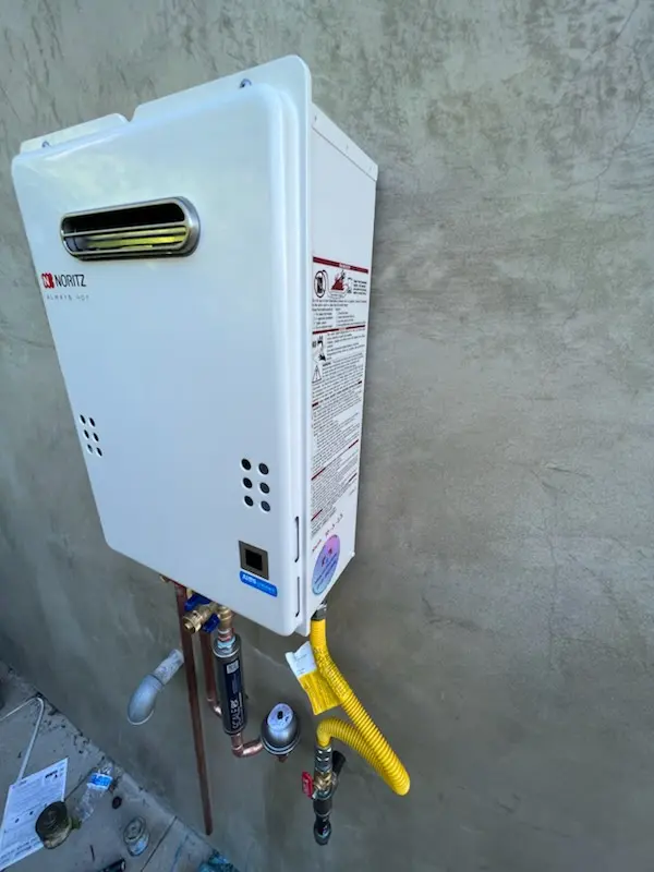 Tankless water heater installation for Avenue D District homes